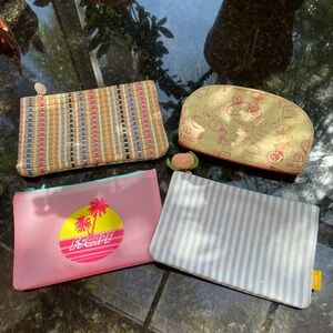 IPSY Multicolor Cosmetic Bags